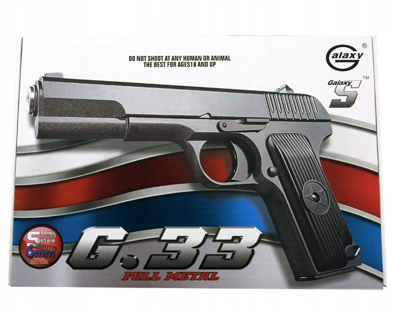 Airsoftová pistole TT-33