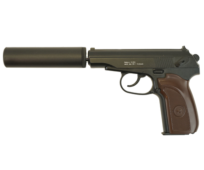 Airsoftová pistole Makarov PM s tlumičem