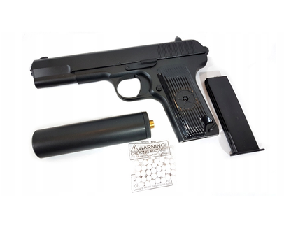 Airsoftová pistole TT-33 s tlumičem
