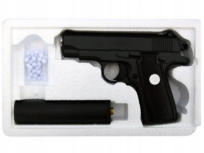 Airsoftová pistole 1911 mini (tlumič)