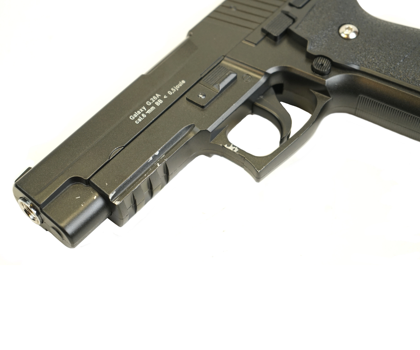 Airsoftová pistole P226 s tlumičem