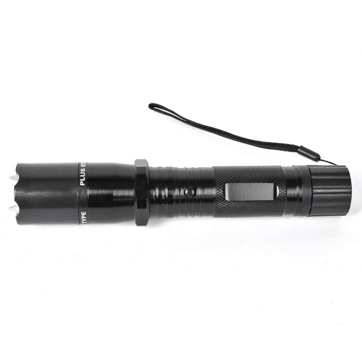 Taktická svítilna s paralyzérem a laserem 3v1