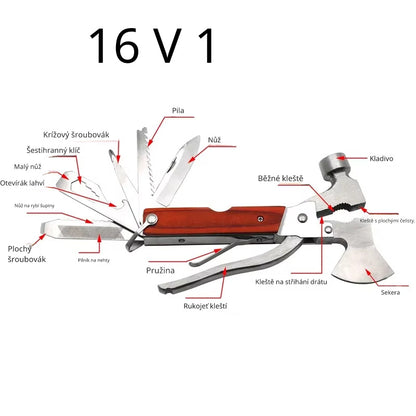 Multifunkční kladivo Traveler 16v1